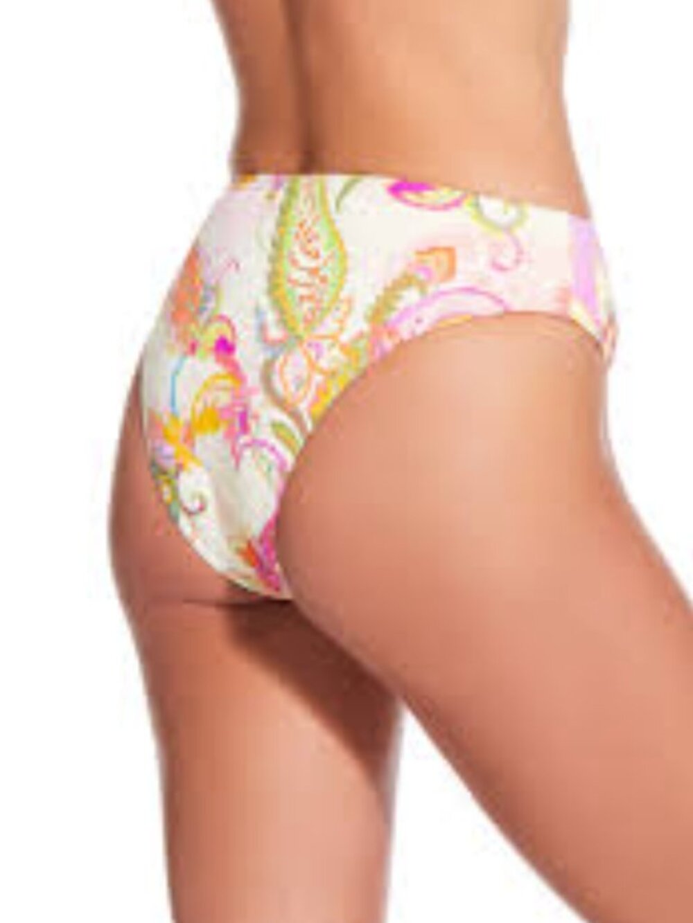 Gianni Bini Paisley Cheeky Bikini Bottoms – Multicolor – Size L (NWT)